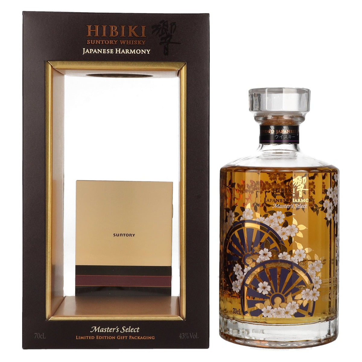 Suntory Hibiki Japanese Harmony Master's Select Japanese Blended Whisky Limited Edition 43% vol. 0.7l in a gift box