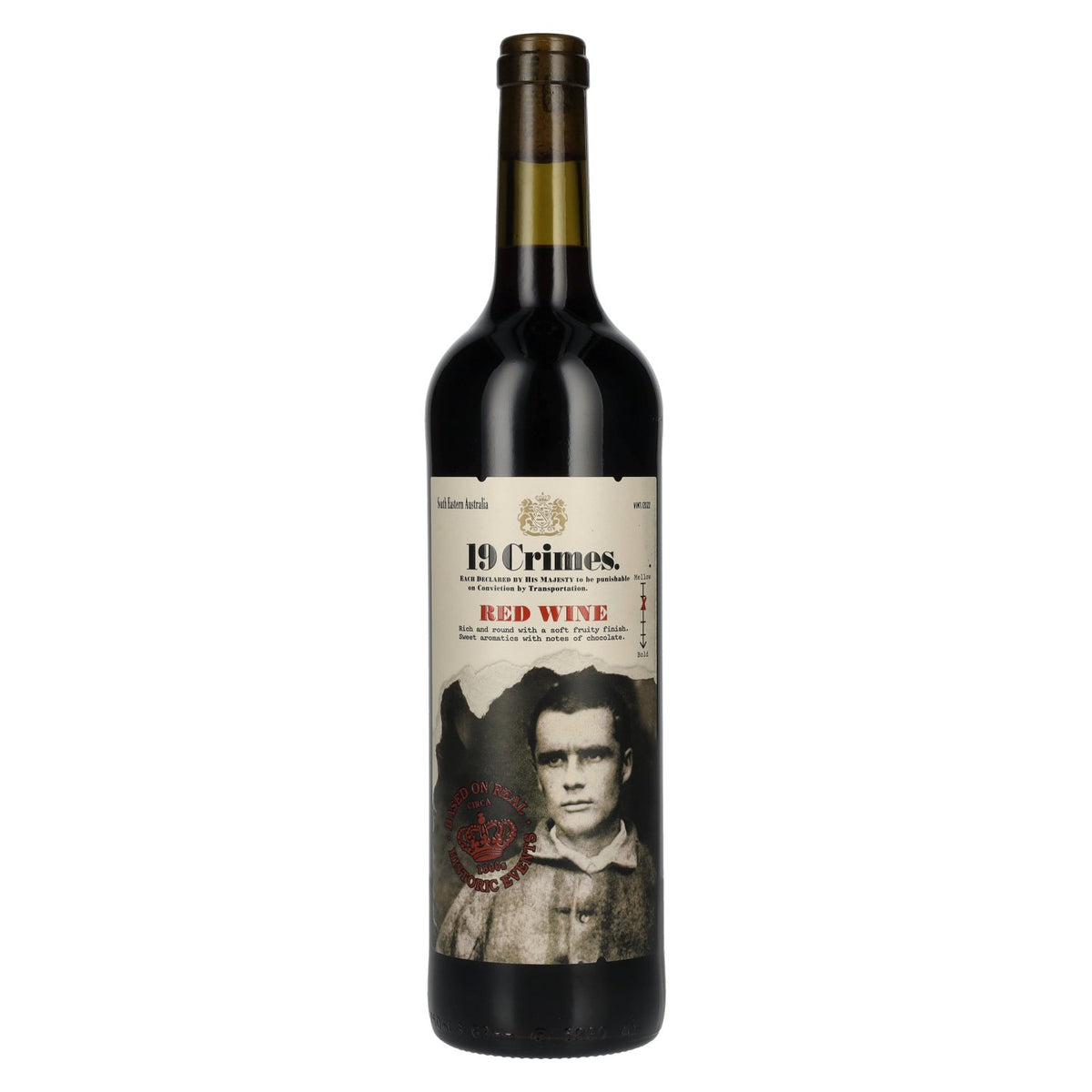 19 Crimes Rode Wijn 13,5% Vol. 0,75l