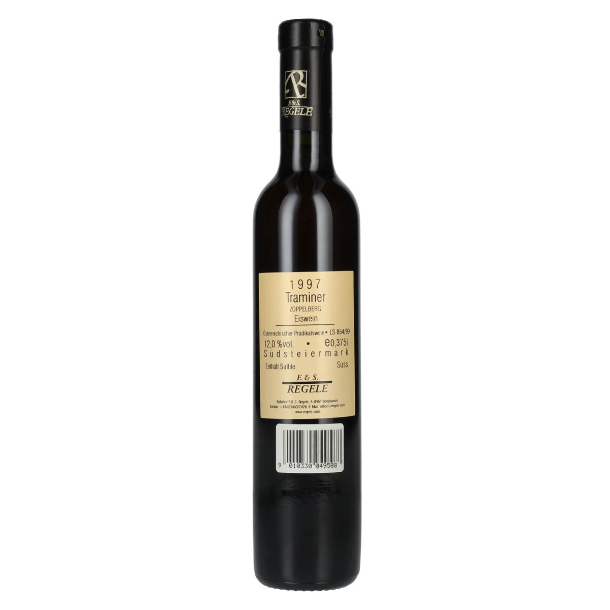 Regele Traminer Sulztaler Zoppelberg Ice Wine 1997 12% vol. 0.375 l