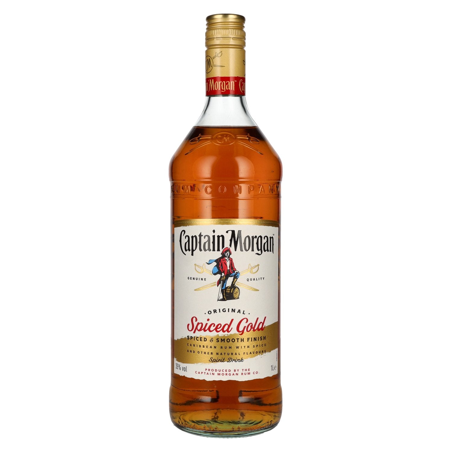 Captain Morgan Original Spiced Gold 35% vol. 1l