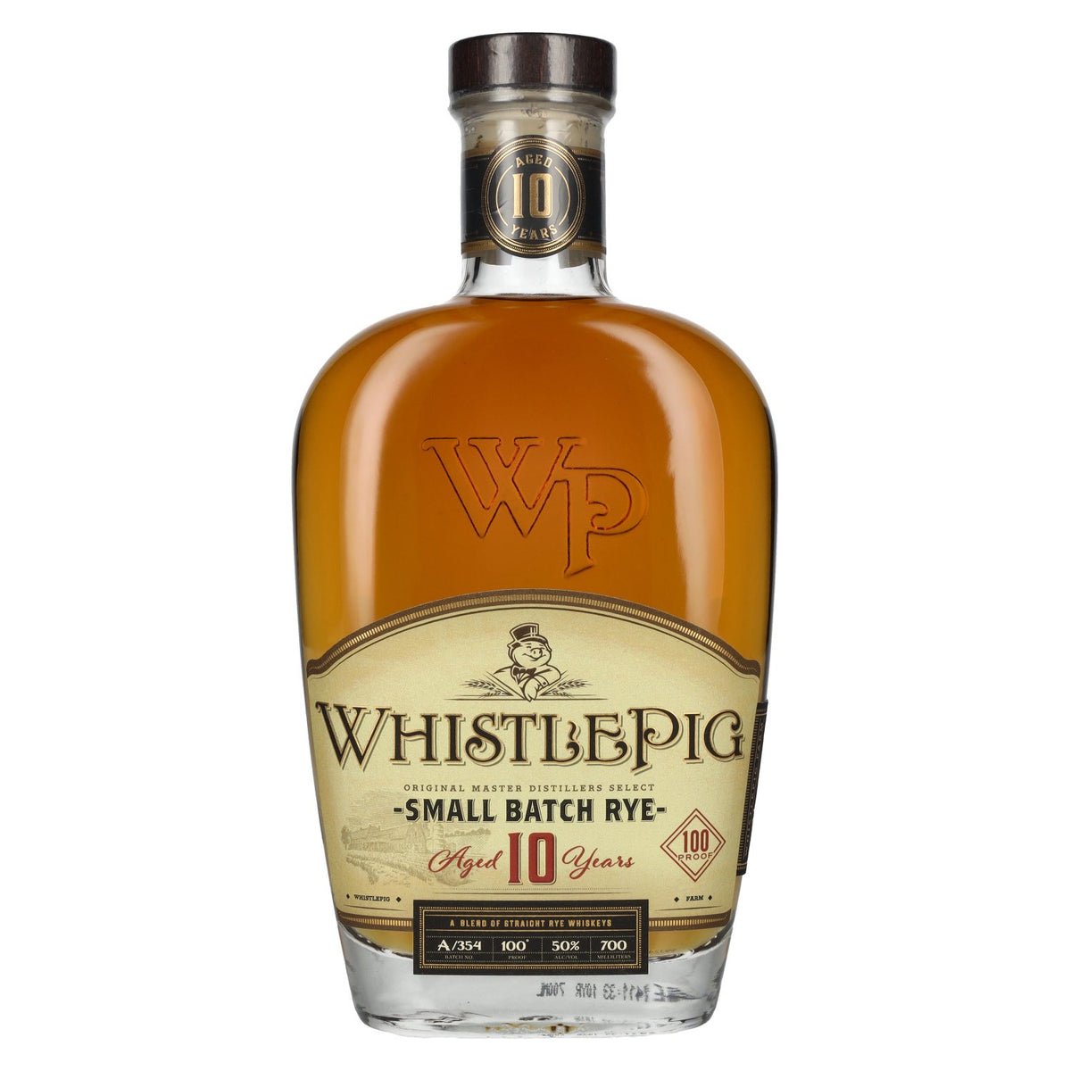 WhistlePig 10 Years Old SMALL BATCH Rye Whiskey 50% vol. 0.7 l