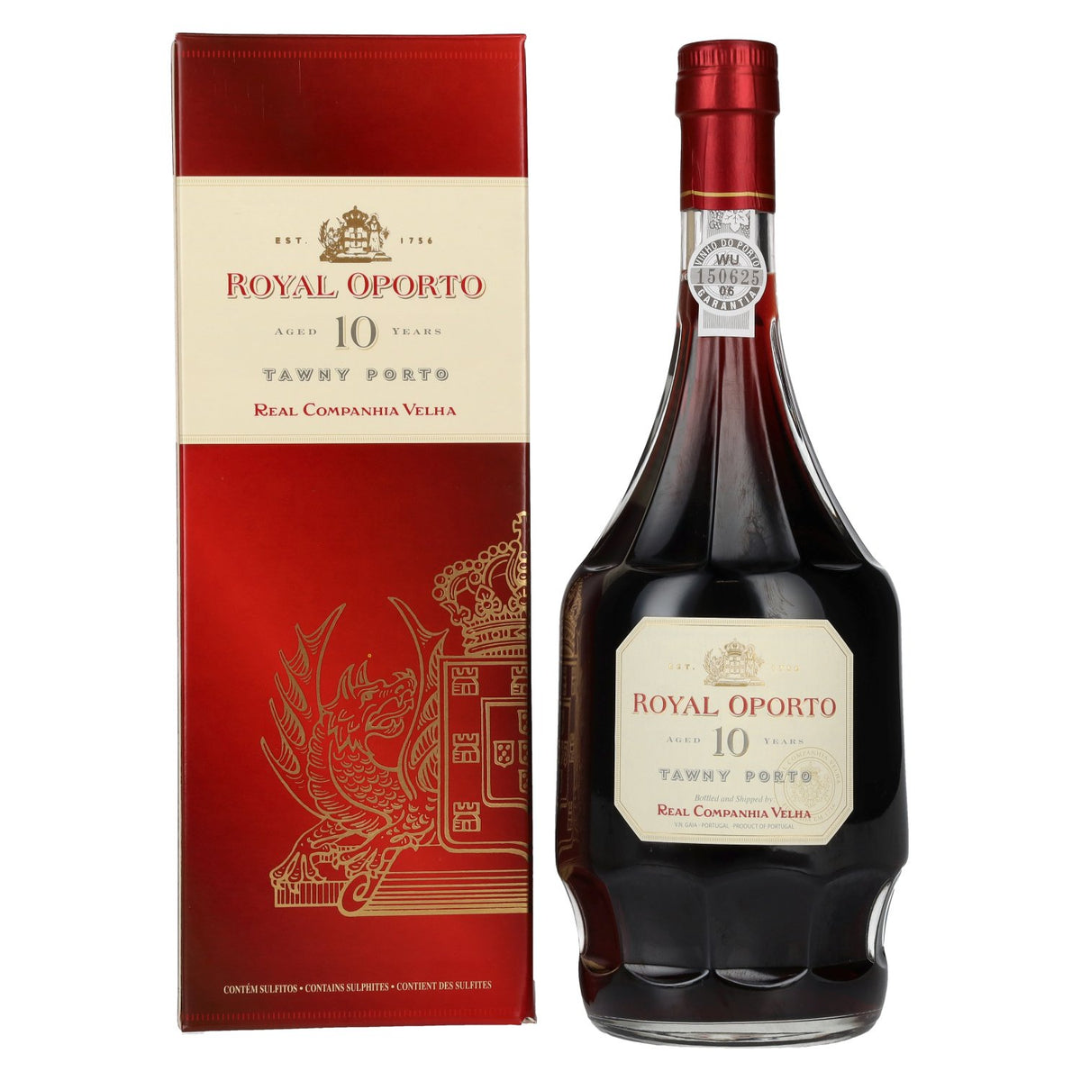 Royal Oporto 10 Years Old Tawny Port 20% ABV, 0.75 l, in a gift box
