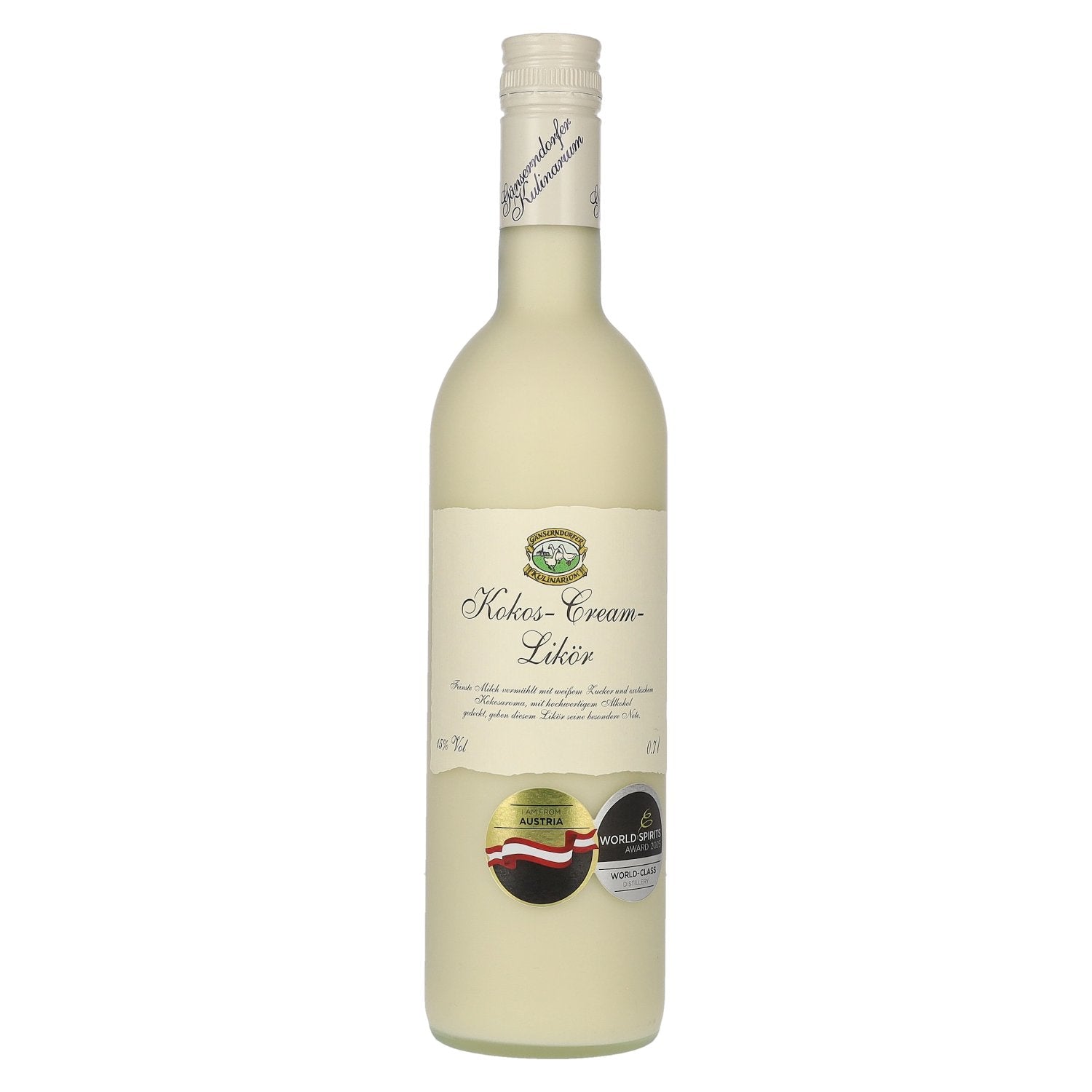 Gänserndorfer Kulinarium Coconut Cream Liqueur 15% vol. 0.7l