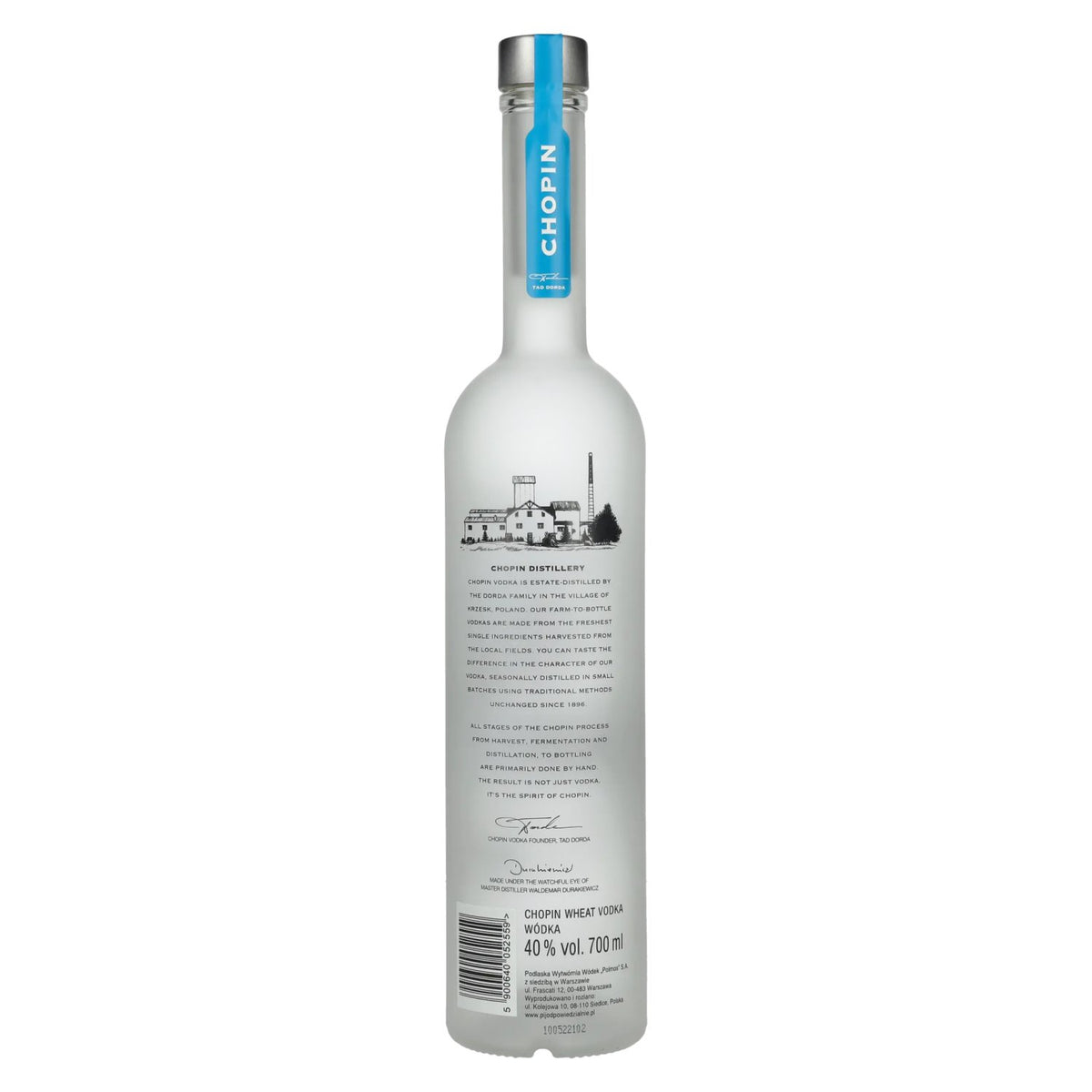 Chopin Wheat Vodka 40% vol. 0,7 l