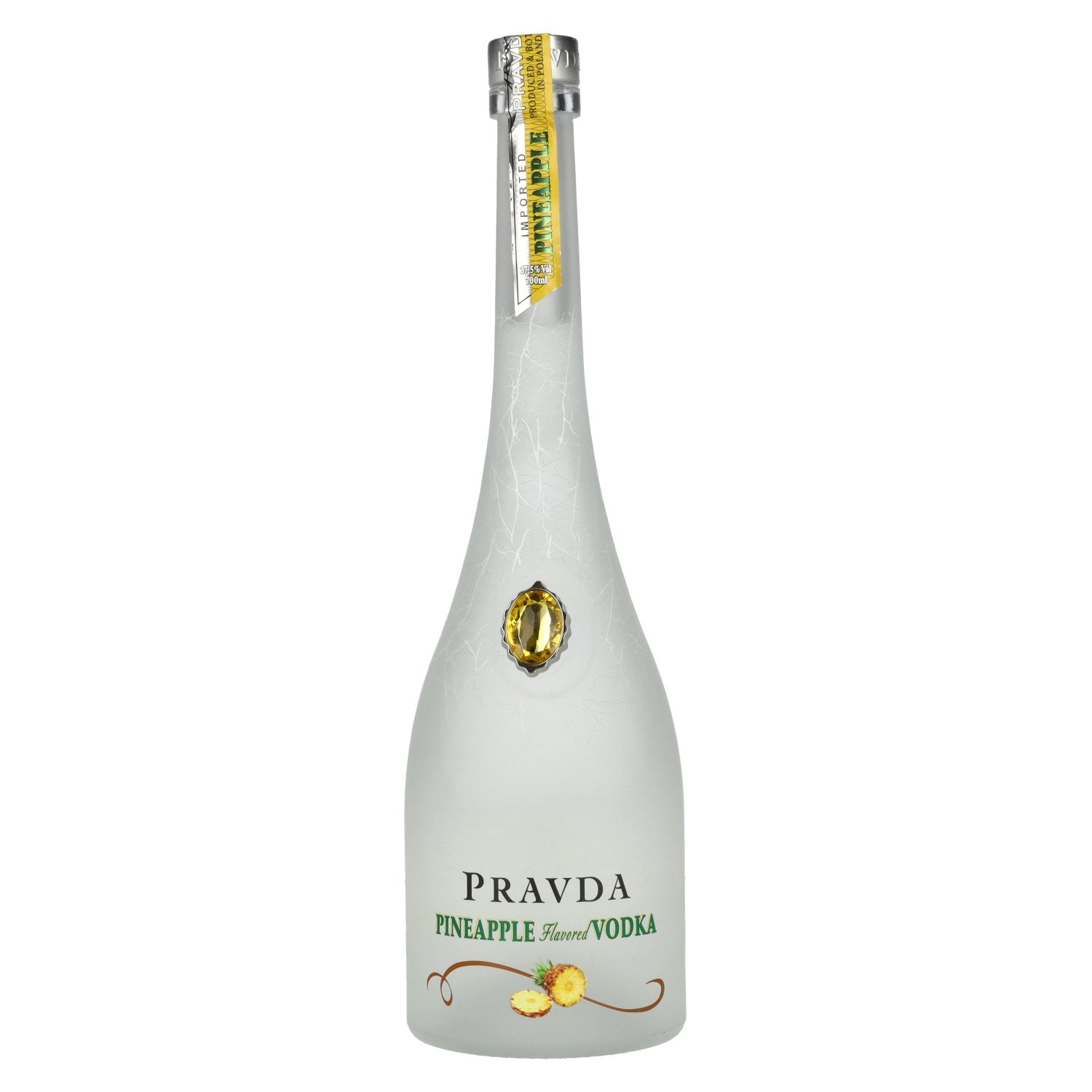 Pravda PINEAPPLE gearomatiseerde wodka 37,5% Vol. 0,7l