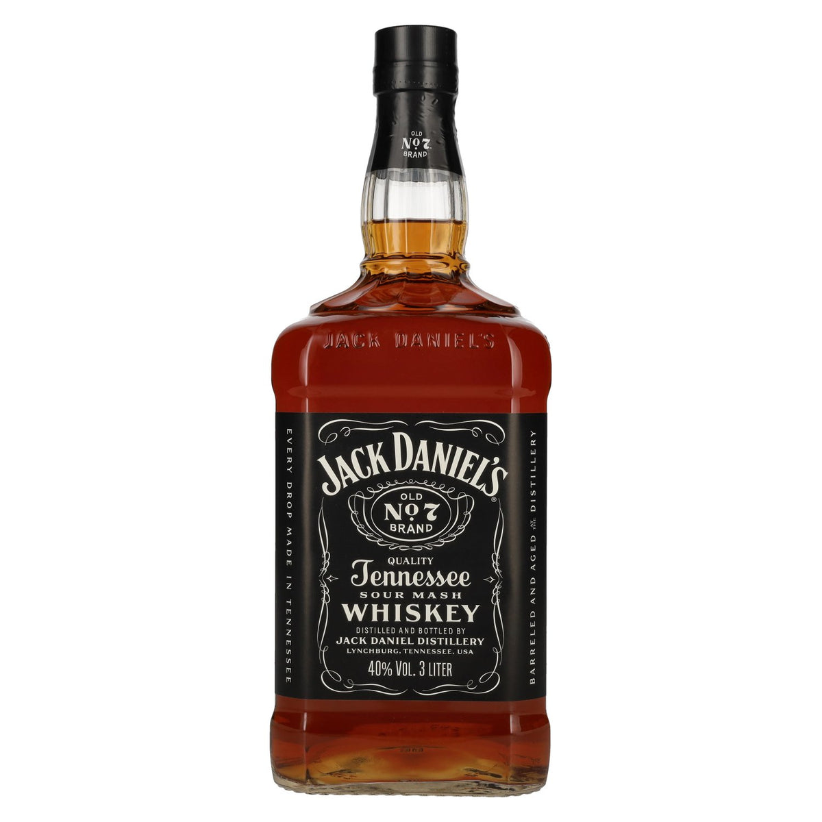 Jack Daniel's Tennessee Whiskey 40% ABV 3 litres