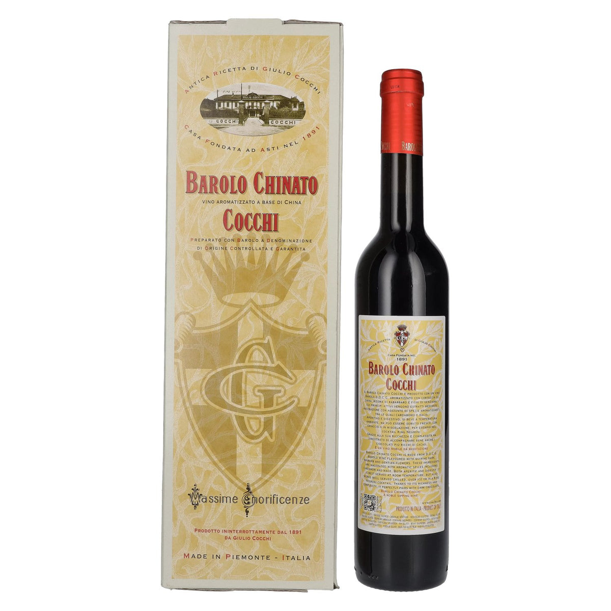 Cocchi Barolo Chinato 16,5% Vol. 0,5l in Geschenkbox