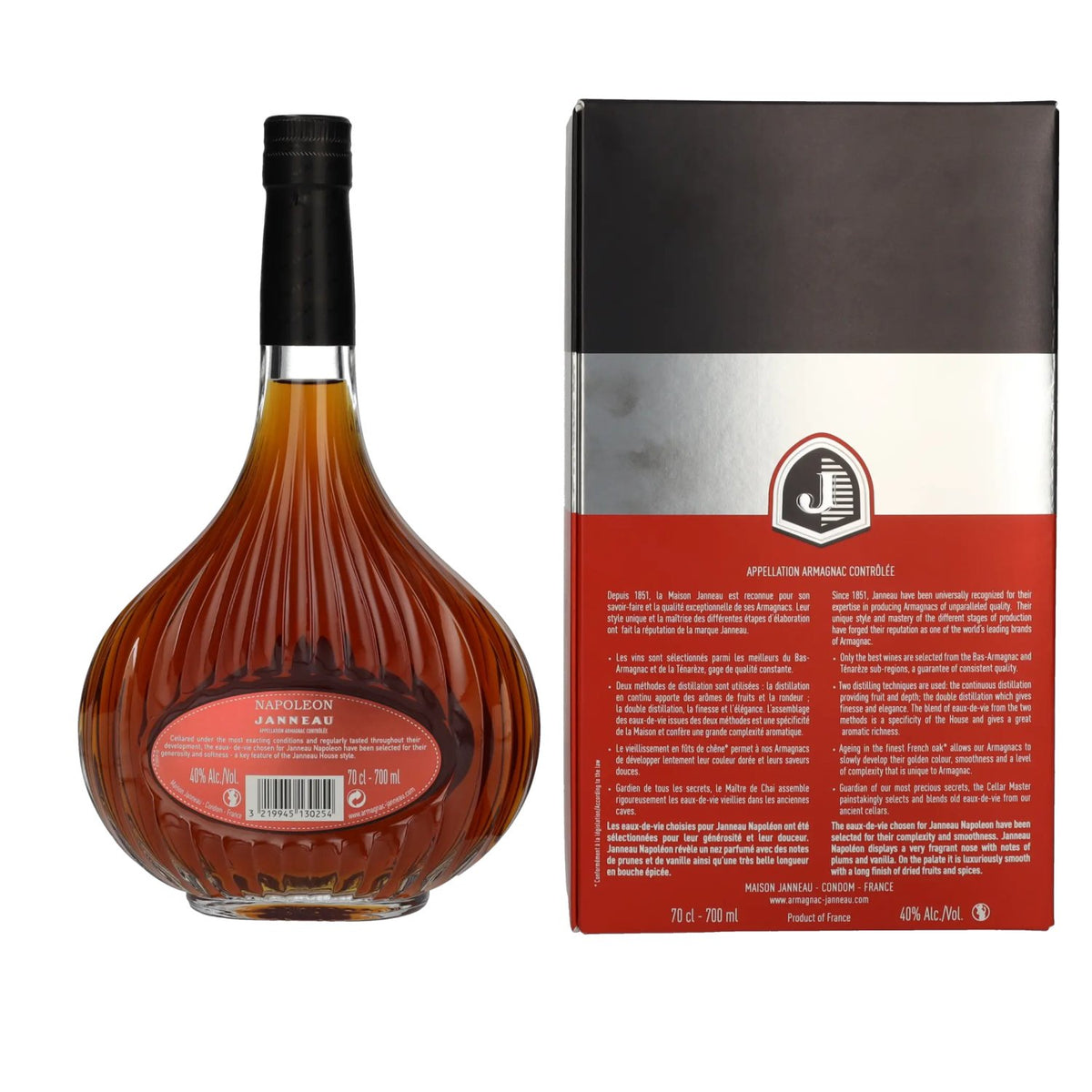 Janneau Napoleon Grand Armagnac 40% Vol. 0,7l in Geschenkbox