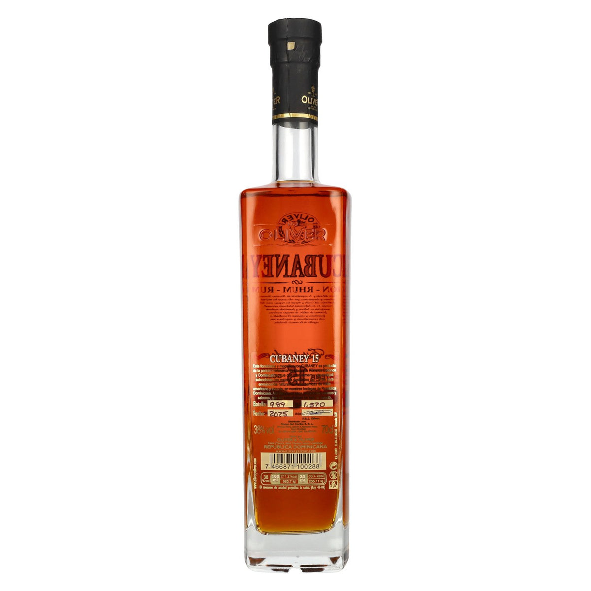Ron Cubaney ESTUPENDO 15 Solera System 38% vol. 0.7 l