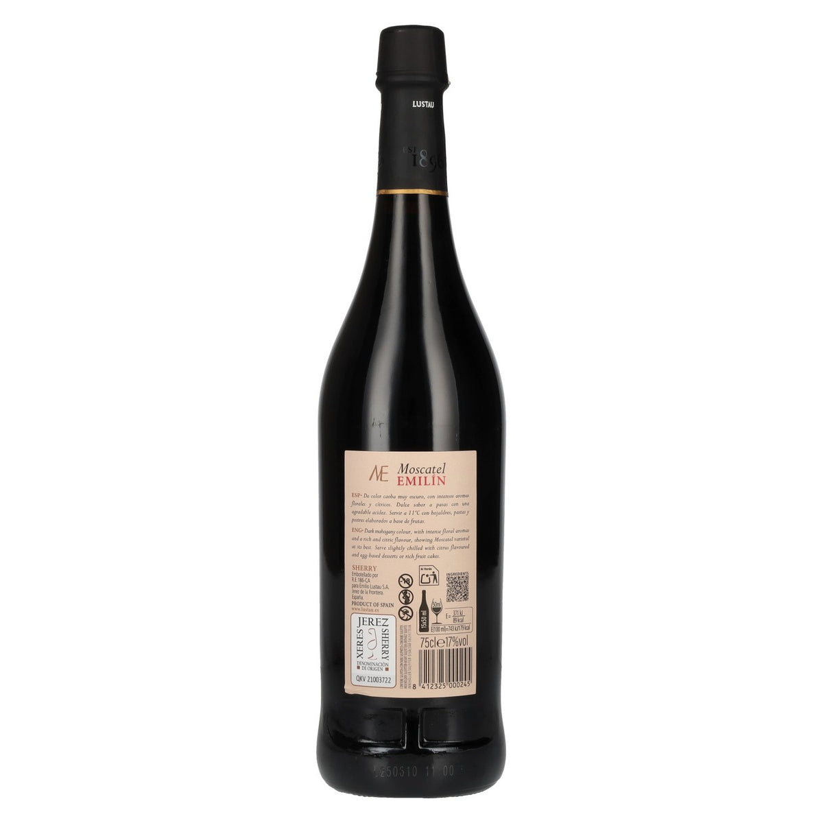 Lustau ME Moscatel EMILÍN Jerez-Xérès-Sherry 17% Vol. 0,75l