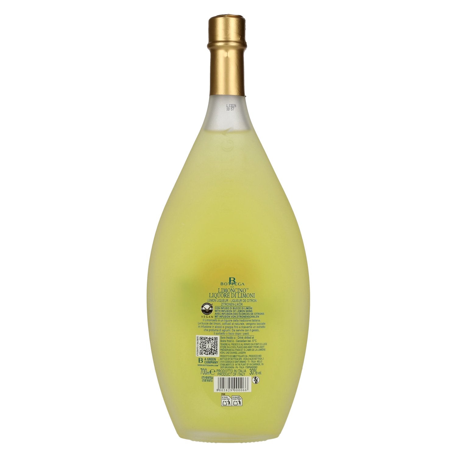 Bottega Limoncino Limoncello Liqueur 30% vol. 0.7 l