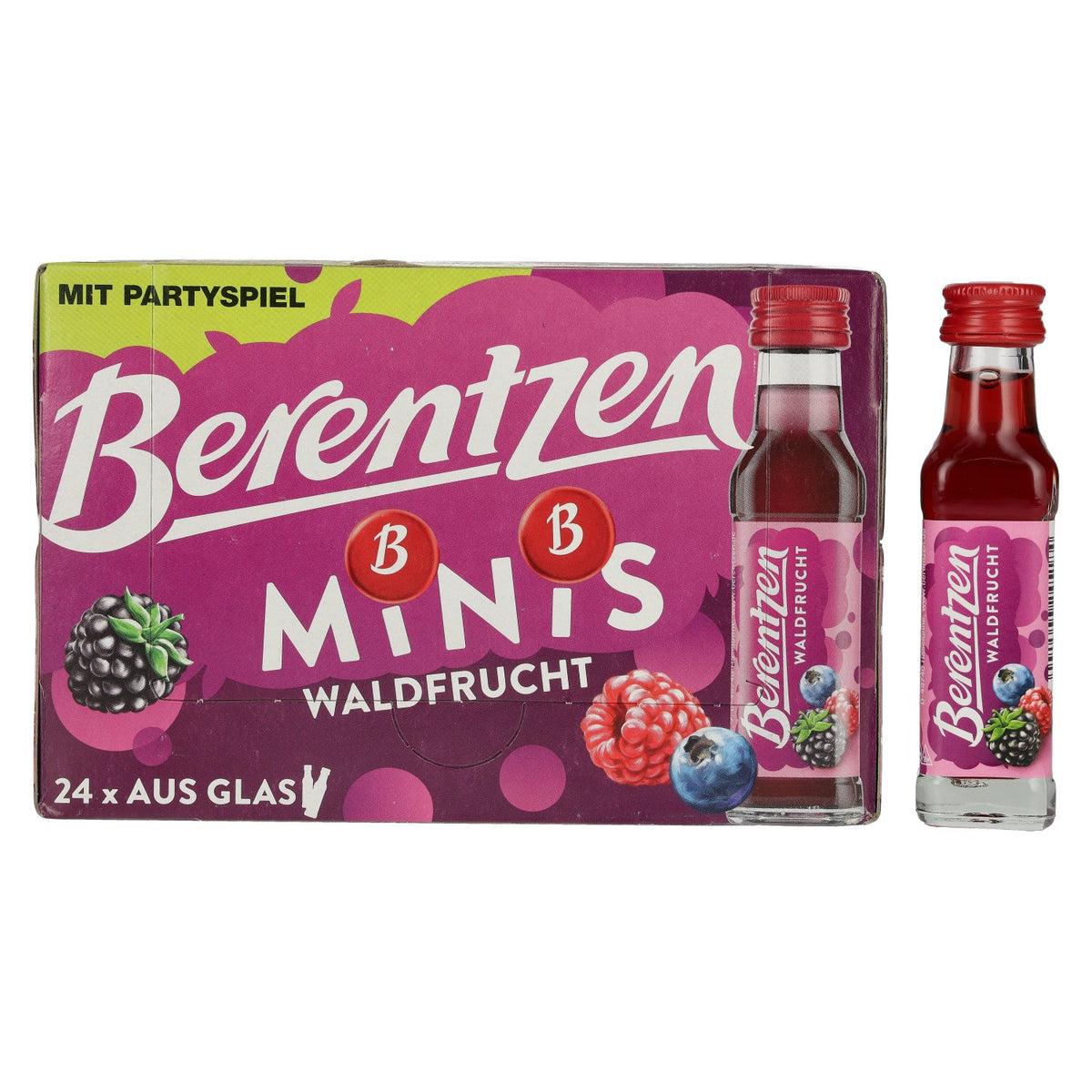 Berentzen Waldfrucht Minis 16 % vol. 24 x 0,02 l