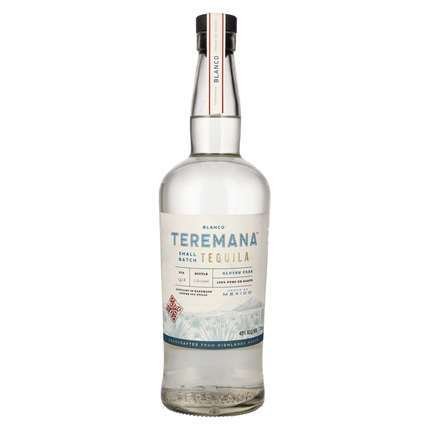 Teremana Tequila Blanco 100% Agave Blue Weber 40% Vol. 0,75l