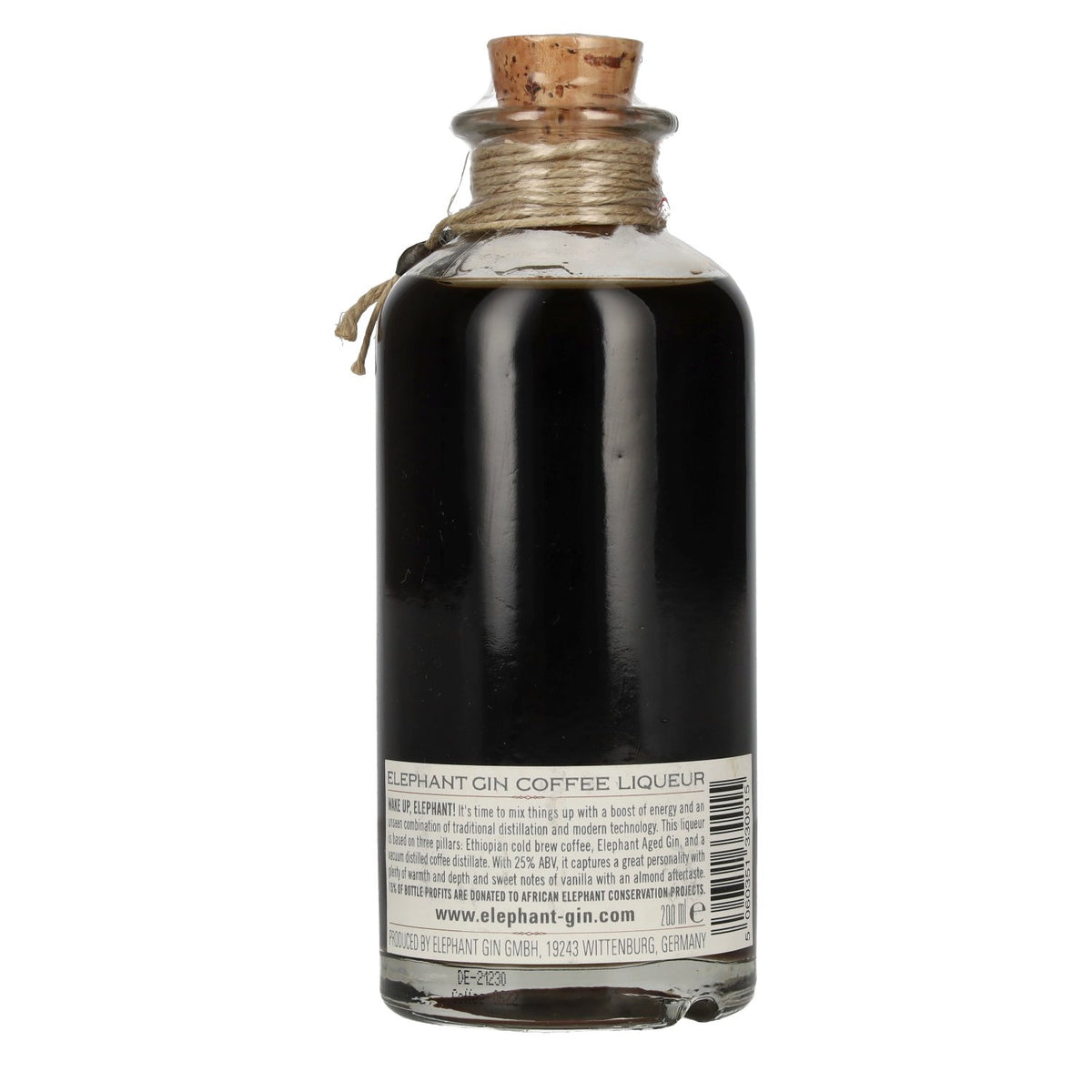 Elephant Gin Coffee Liqueur 25% ABV 0.2 l