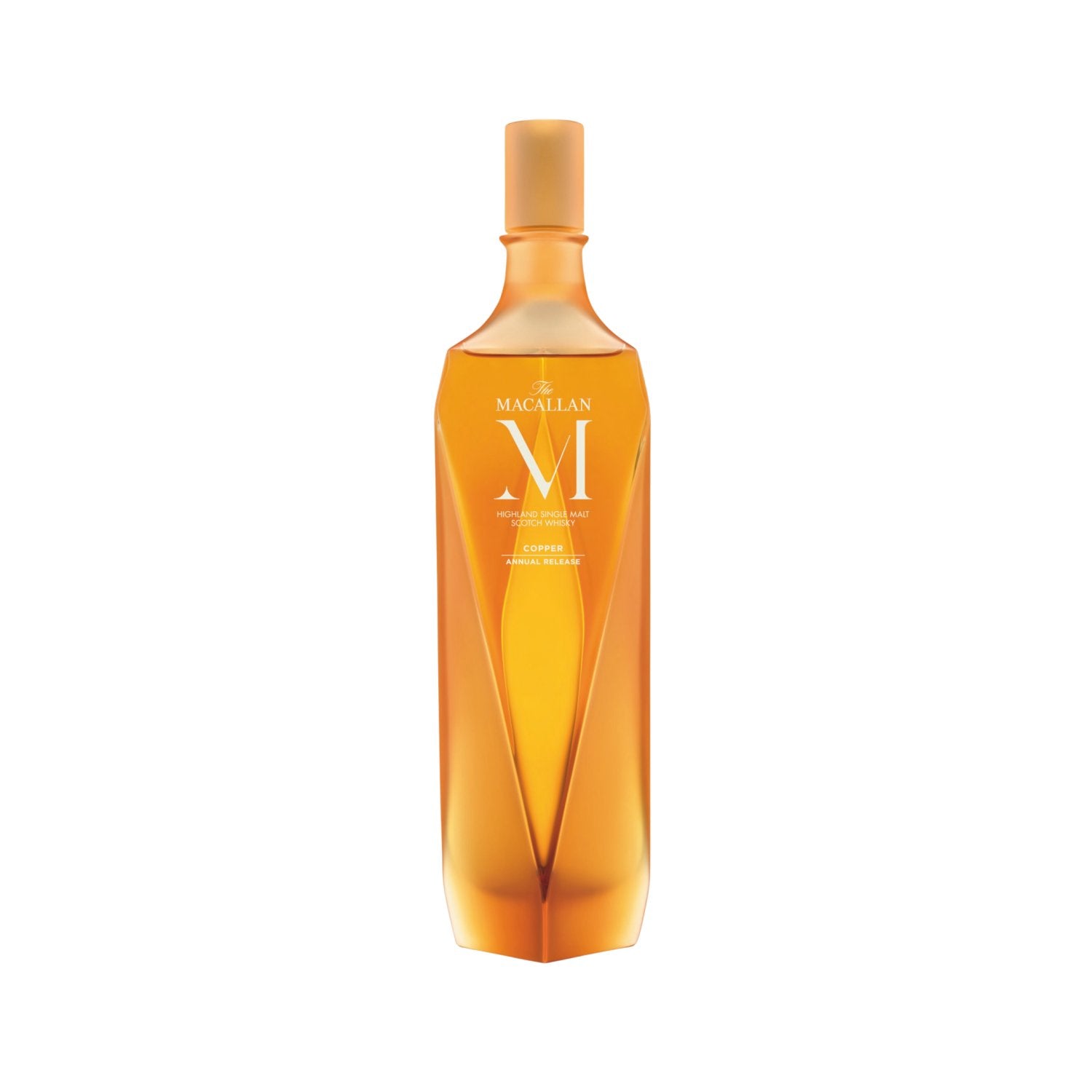 The Macallan M Decanter Copper Annual Release 2024 42% Vol. 0,7l in geschenkverpakking