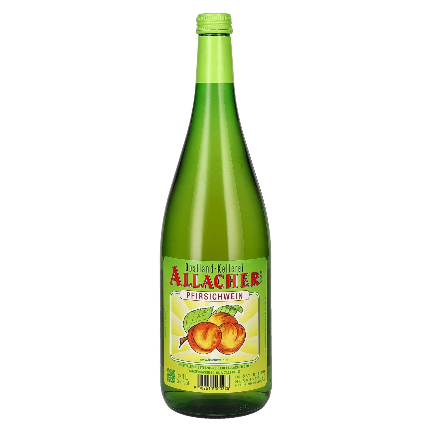 Allacher Vin de pêche 6% vol. 1l