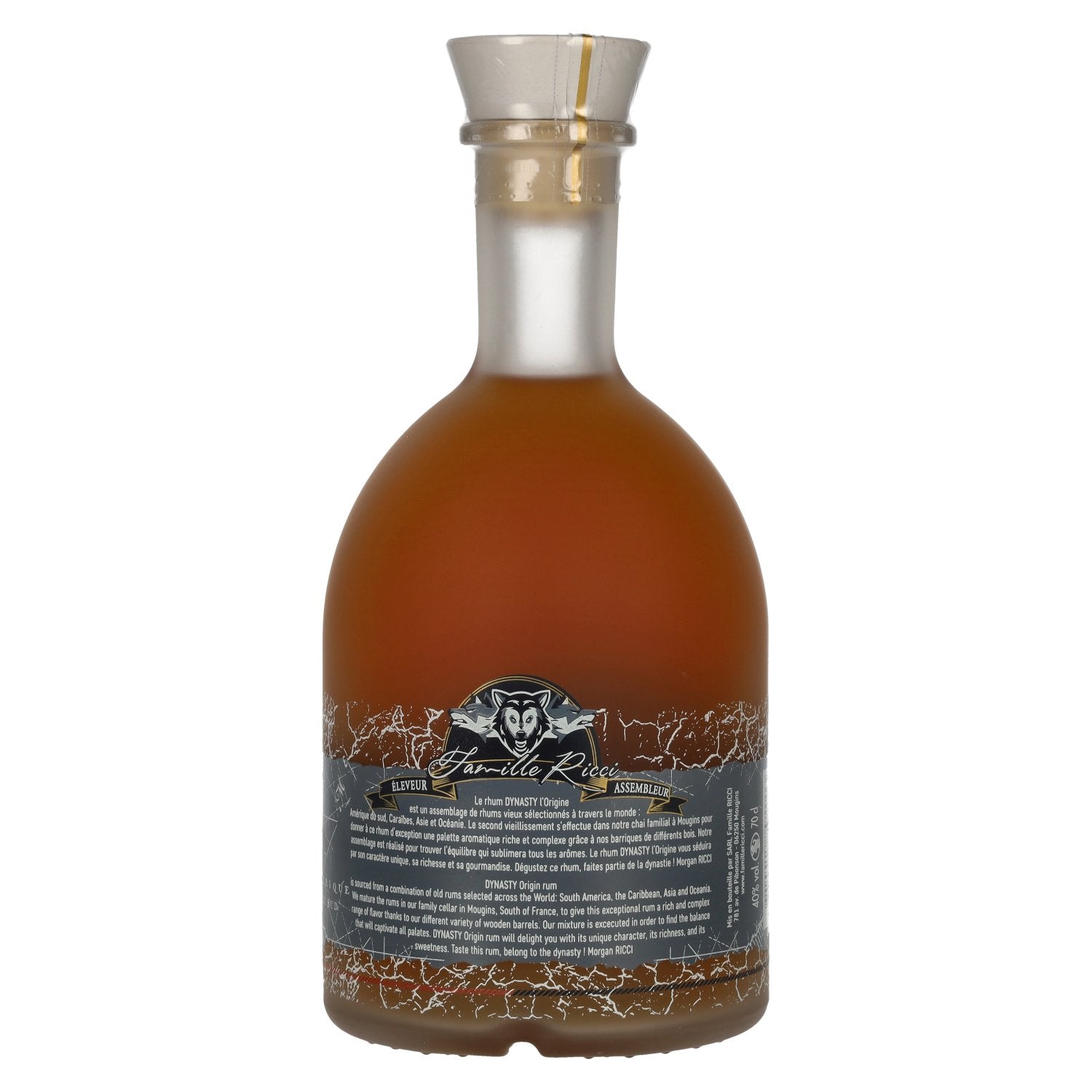 Famille Ricci DYNASTY Rhum Vieux 40% vol. 0,7 l