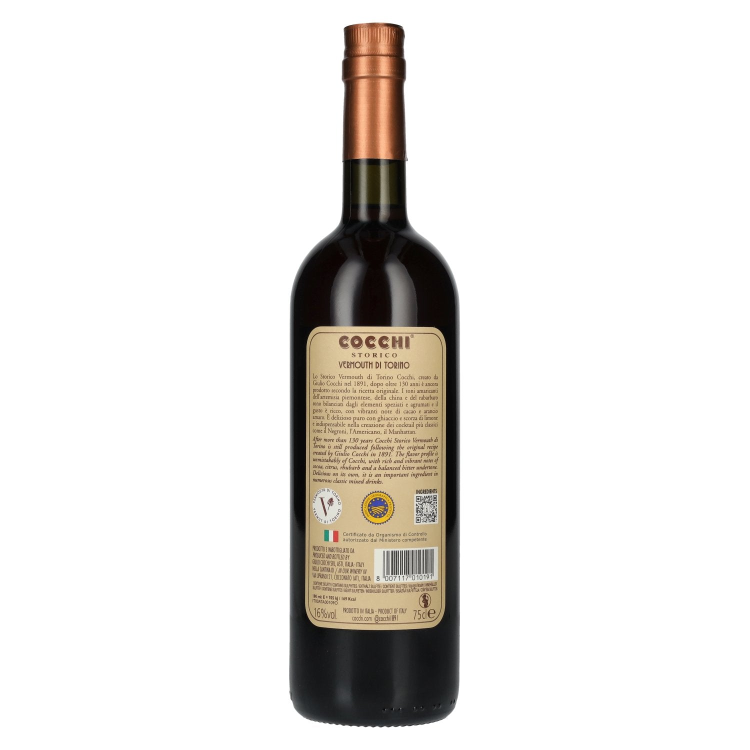 Cocchi Storico Vermouth di Torino 16% vol. 0,75l