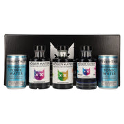 Böser KATER Kleurverandering Gin Proefset 40% Vol. 3x0,1l in geschenkverpakking met 2 blikjes Fever-Tree Mediterranean Tonic Water