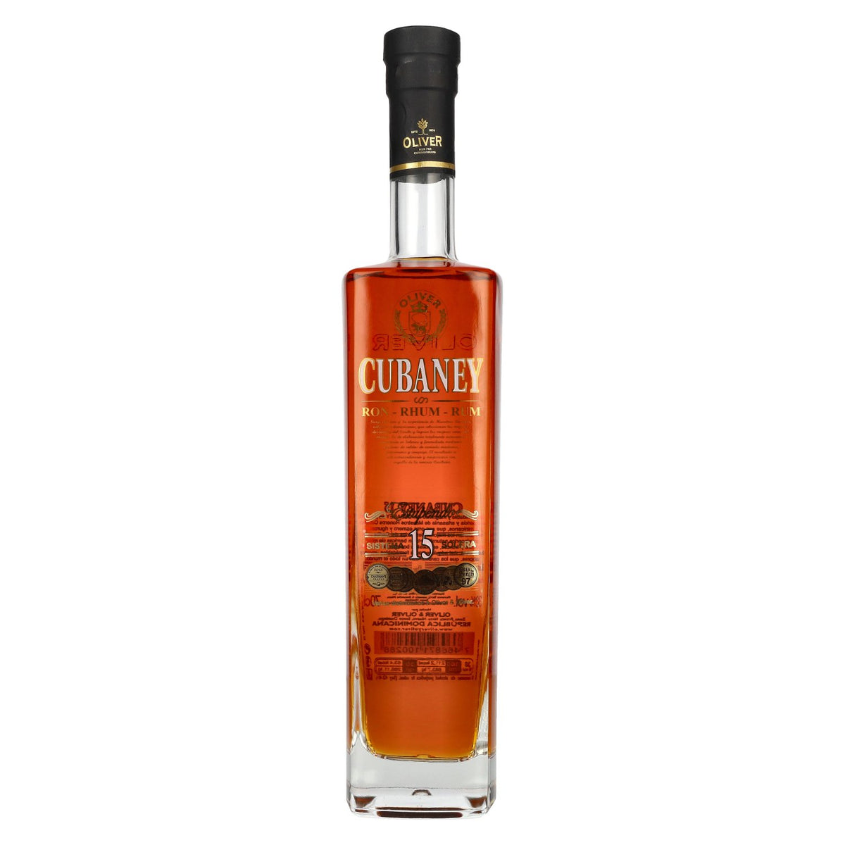 Ron Cubaney ESTUPENDO 15 Solera System 38% vol. 0.7 l