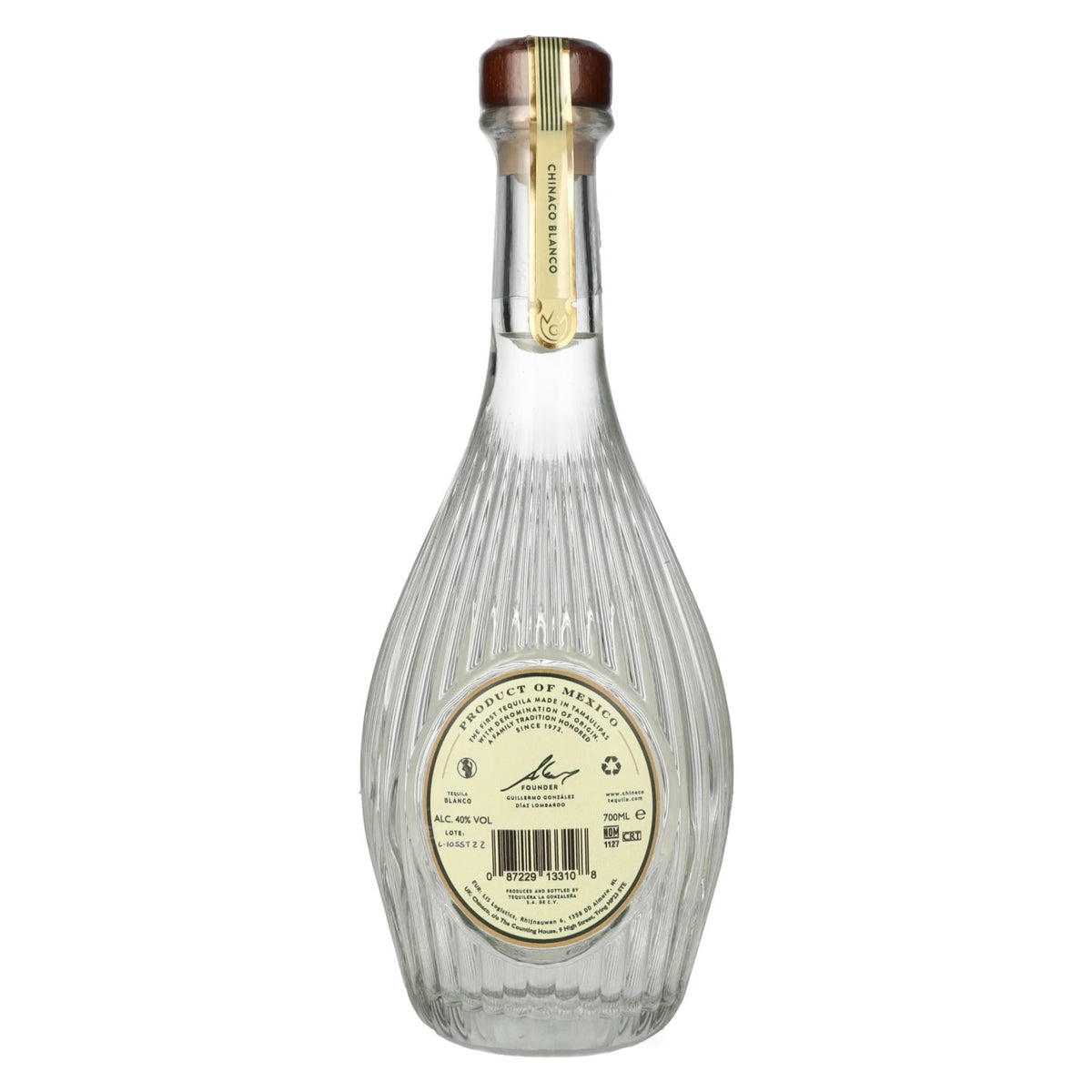 Chinaco BLANCO Tequila 100% Puro Agave Azul 40% vol. 0,7 l