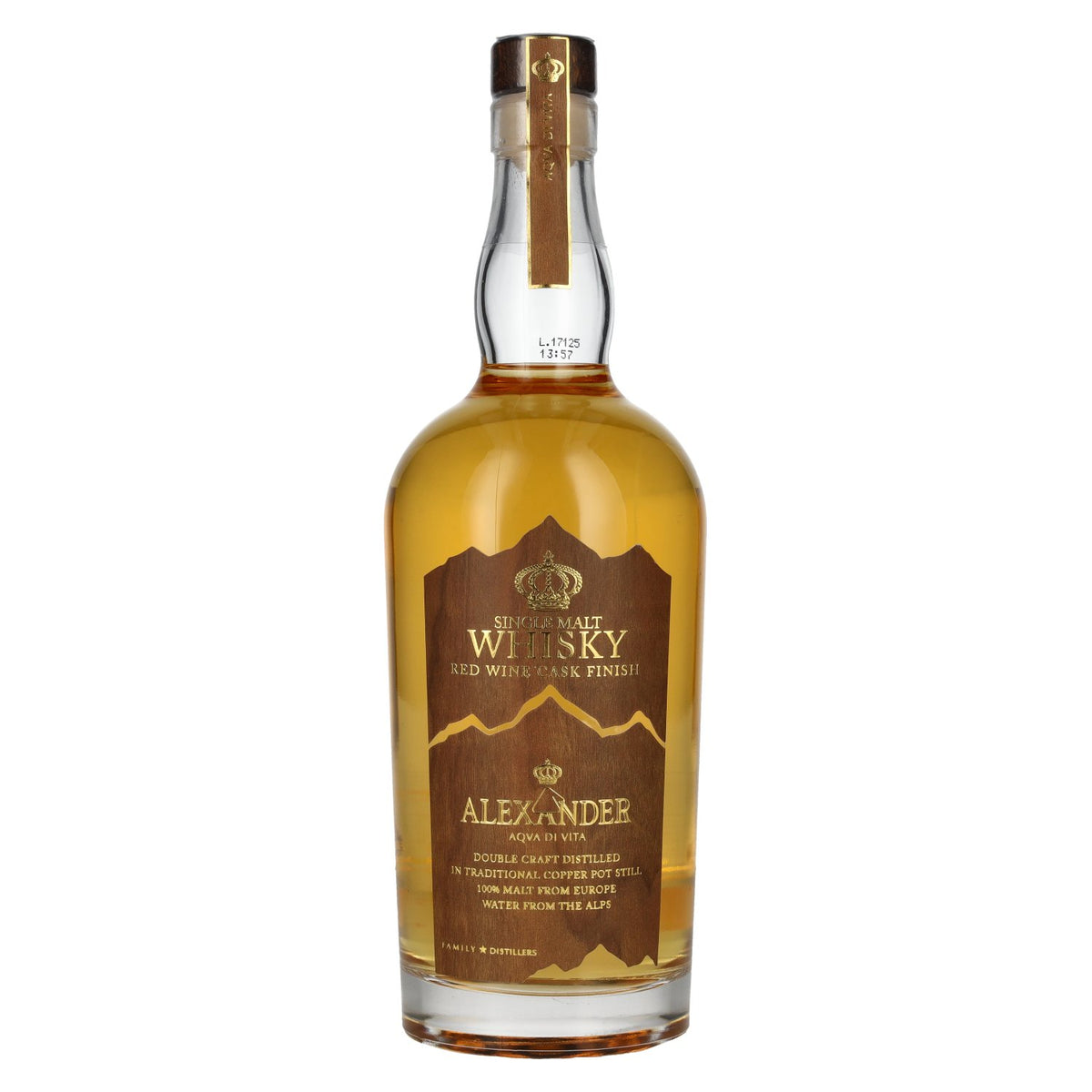 Bottega ALEXANDER Aqva Di Vita Red Wine Cask Finish Single Malt Whisky 40% ABV 0.7l