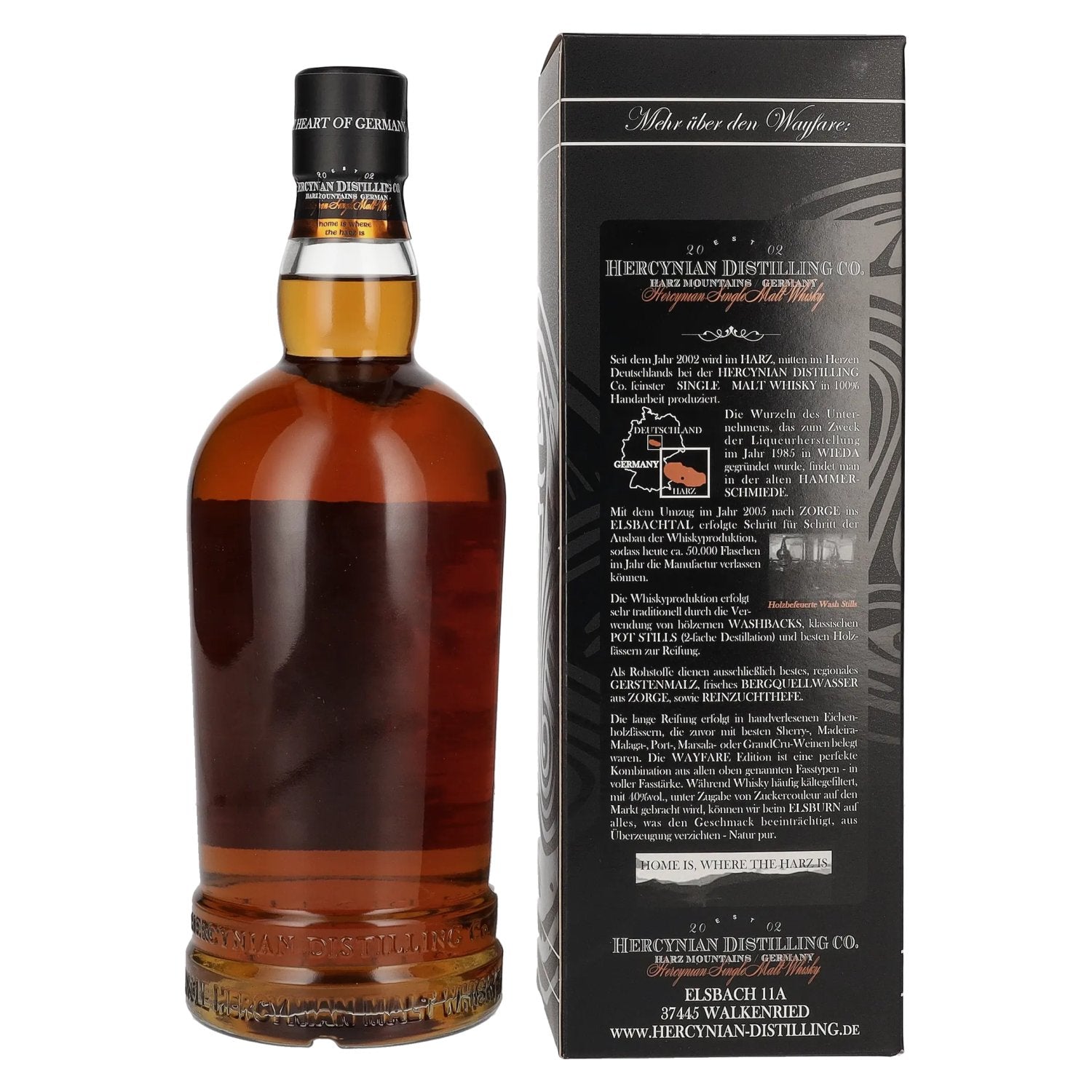 Elsburn WAYFARE The Cask Strength Batch No. 003 2023 58,2% Vol. 0,7l in geschenkverpakking