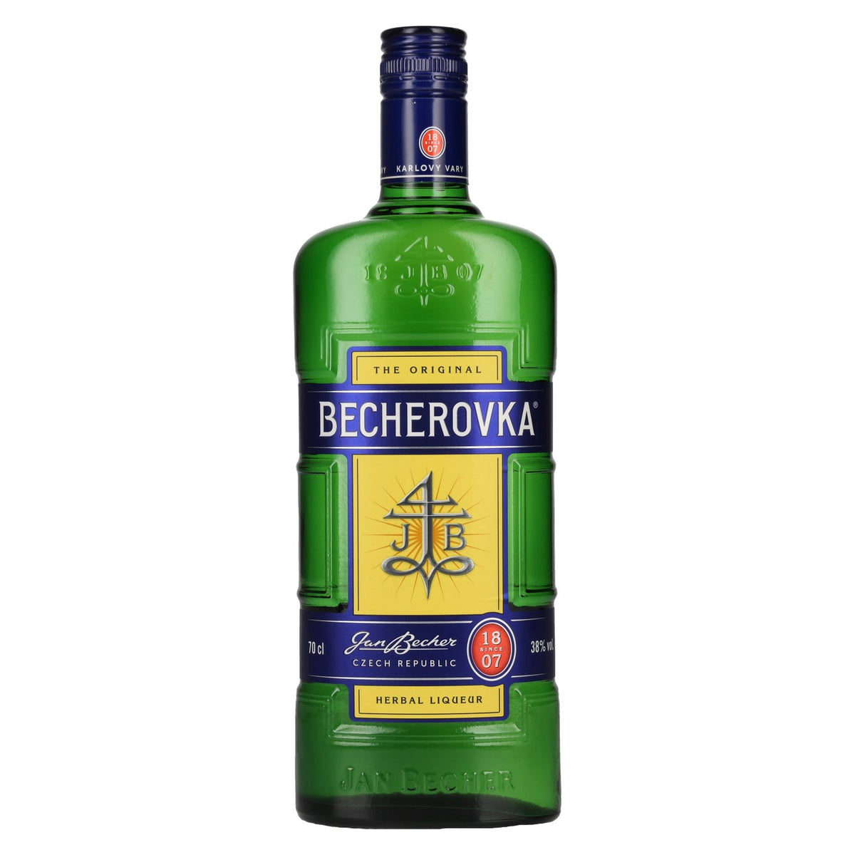 Becherovka Karlovy Vary Original kruidenlikeur 38% vol. 0,7 l