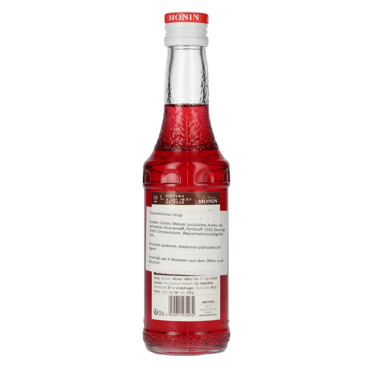 Sirop Monin PASTÈQUE 0,25 l