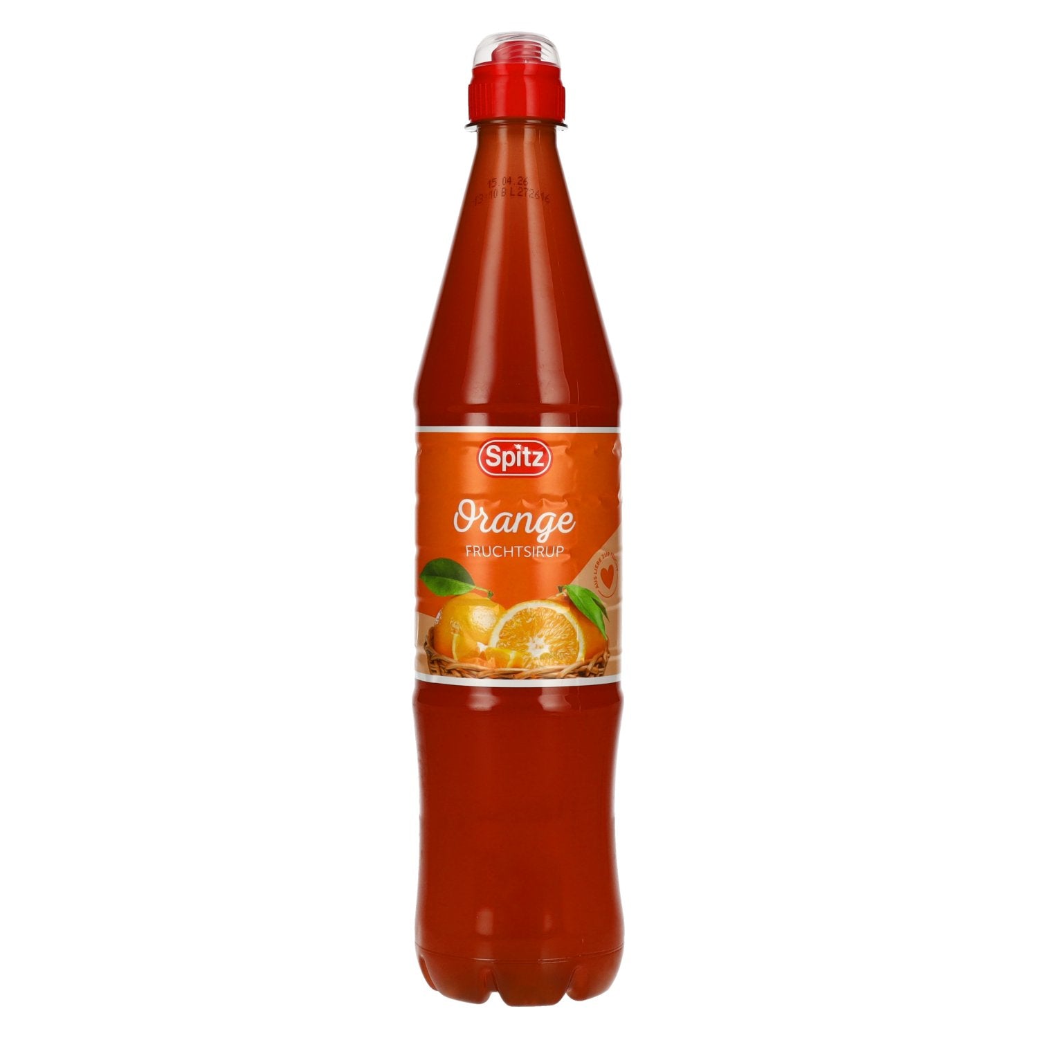 Spitz sinaasappelsiroop 0,7l PET houdbaar tot 15/04/2026