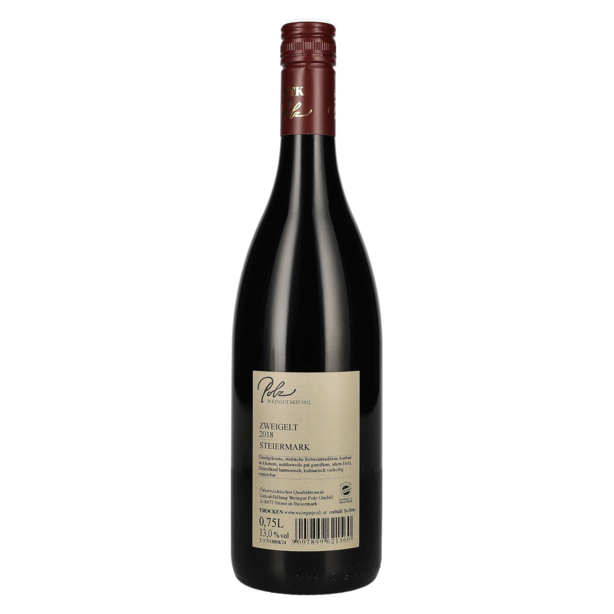Polz Zweigelt Styria 2018 13% vol. 0.75 l