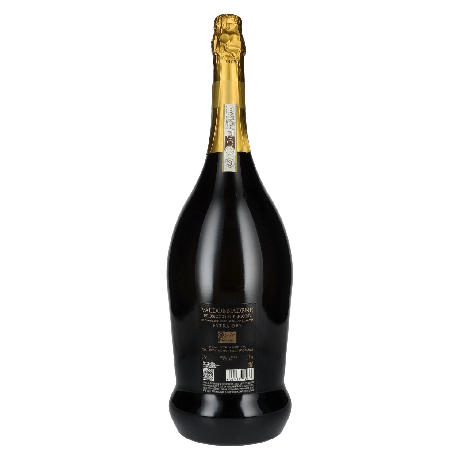 Villa Sandi Valdobbiadene Prosecco Superiore Extra Dry DOCG 11% Vol. 3l