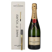 Champagne Moët &amp; Chandon IMPÉRIAL Brut 12 % vol., 0,75 l, dans un coffret cadeau orné d'un ruban doré