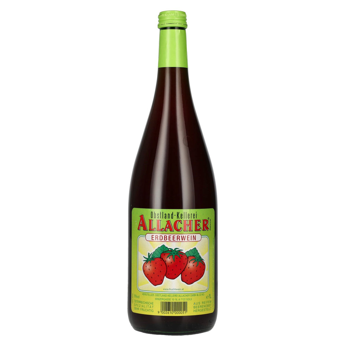 Allacher Vin de fraises 6% vol. 1l