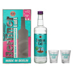 Berliner Luft DER FRISCHE pepermuntlikeur 18% vol. 0,7l in geschenkverpakking met 2 glazen