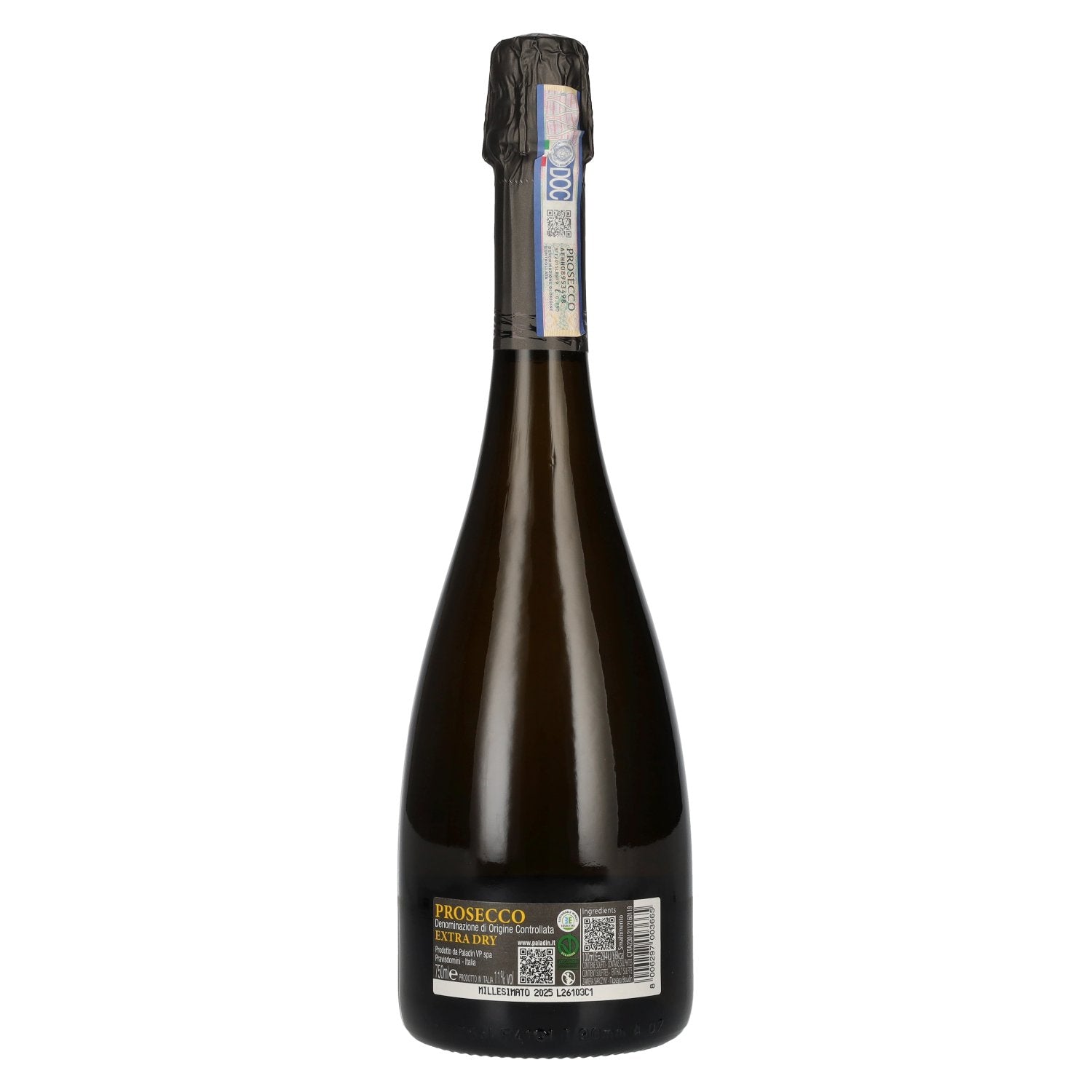 Paladin Prosecco Millesimato Extra Dry DOC 2025 11% Vol. 0,75l