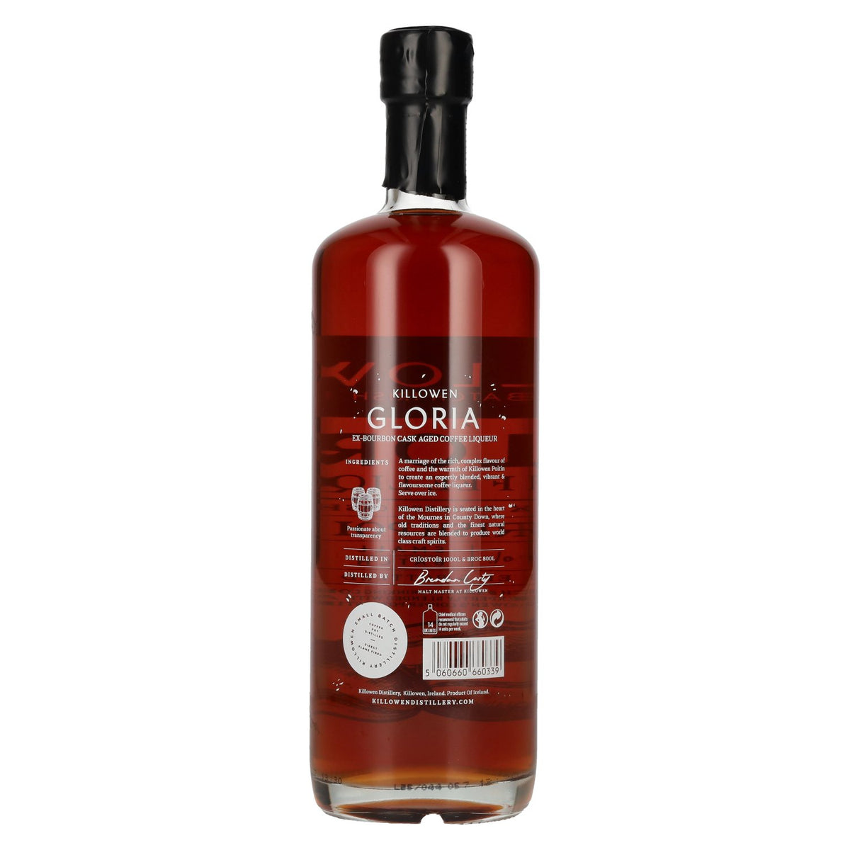 Killowen Gloria koffielikeur 20% vol. 0,7 l