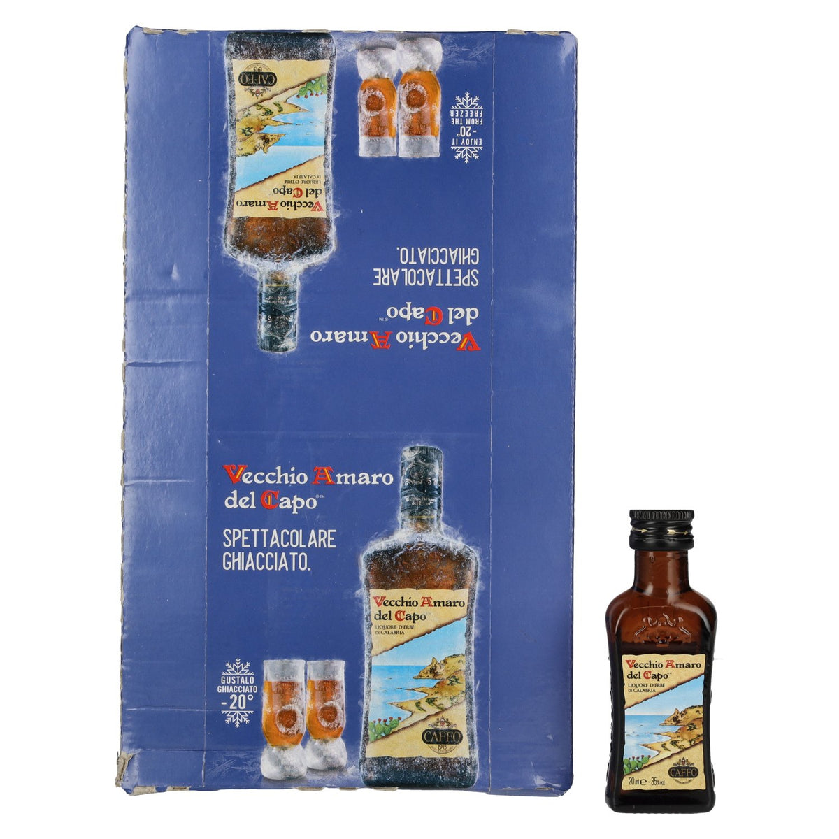Vecchio Amaro del Capo Caffo, liqueur, 35 % vol., 40 x 0,02 l