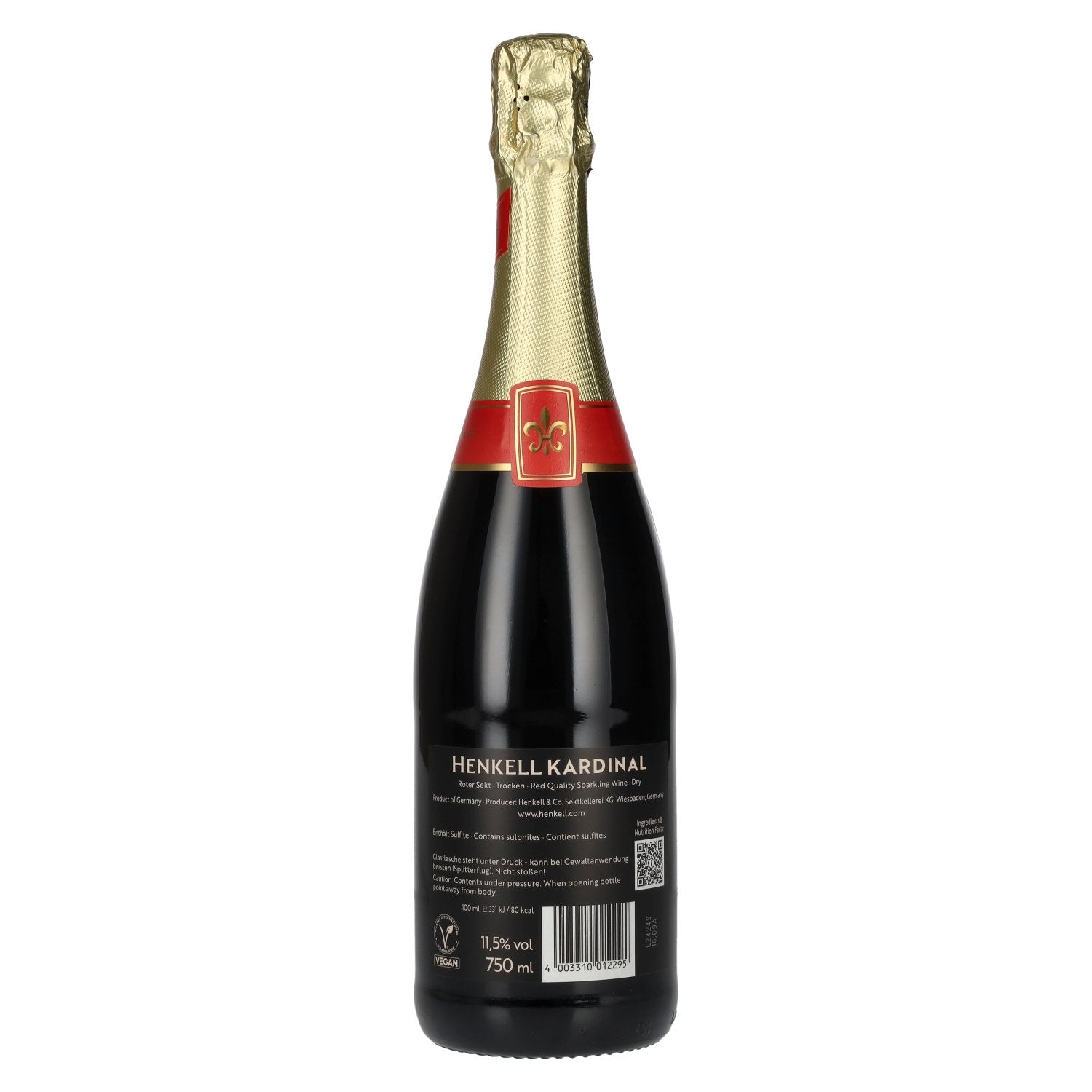 Henkell Cardinal Red Sparkling Wine 11,5% Vol. 0,75l