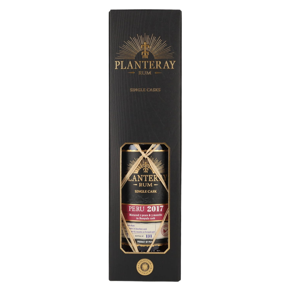 Planteray Rum PÉROU Single Cask Banyuls Barrel 2017 41,4% vol. 0,7 l in geschenkverpakking