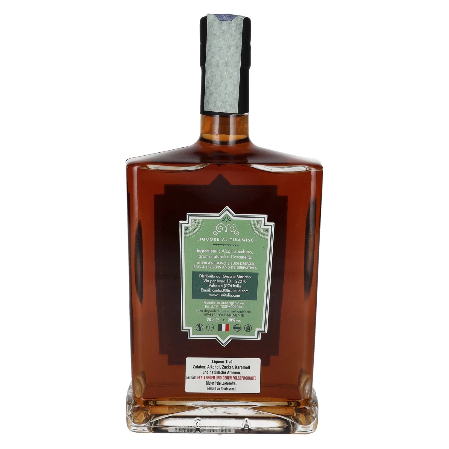 TiSù Liqueur al Tiramisù 28% vol. 0,7l