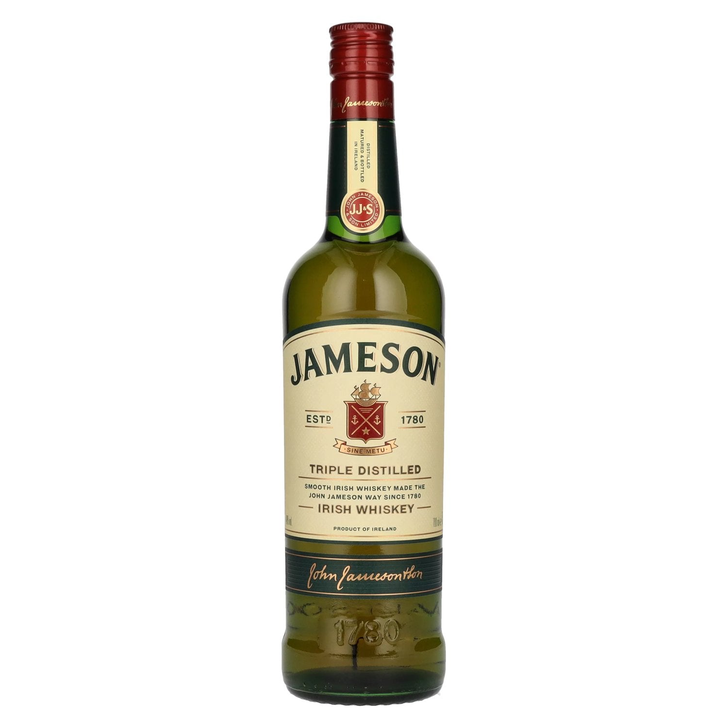 Jameson Whiskey irlandais triple distillé 40% vol. 0,7l