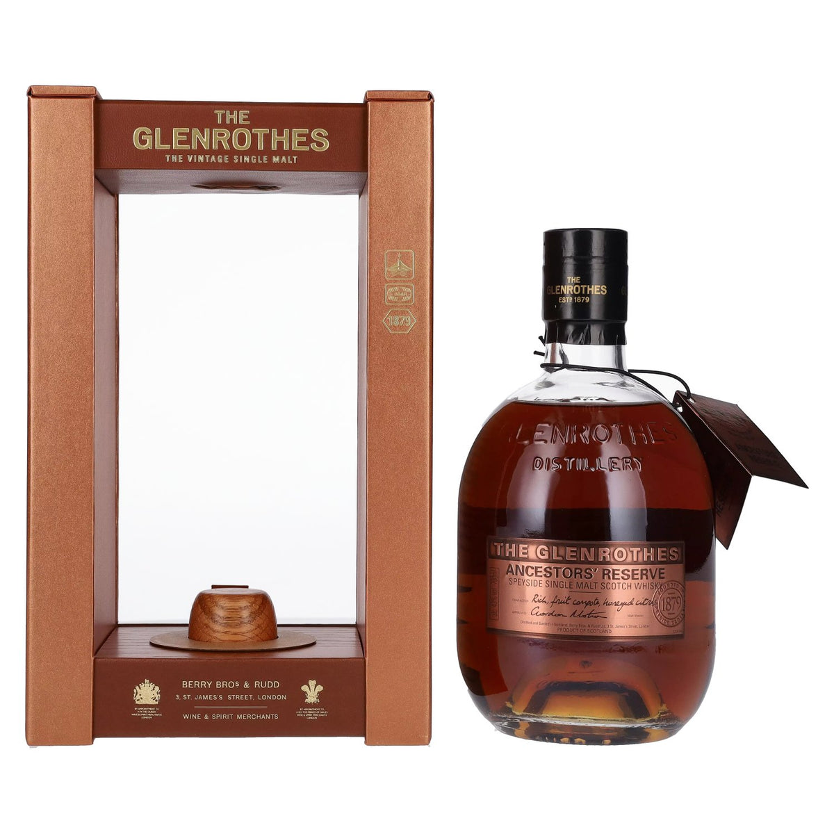 The Glenrothes ANCESTORES RESERVE 43 % vol., 0,7 l, dans un coffret cadeau