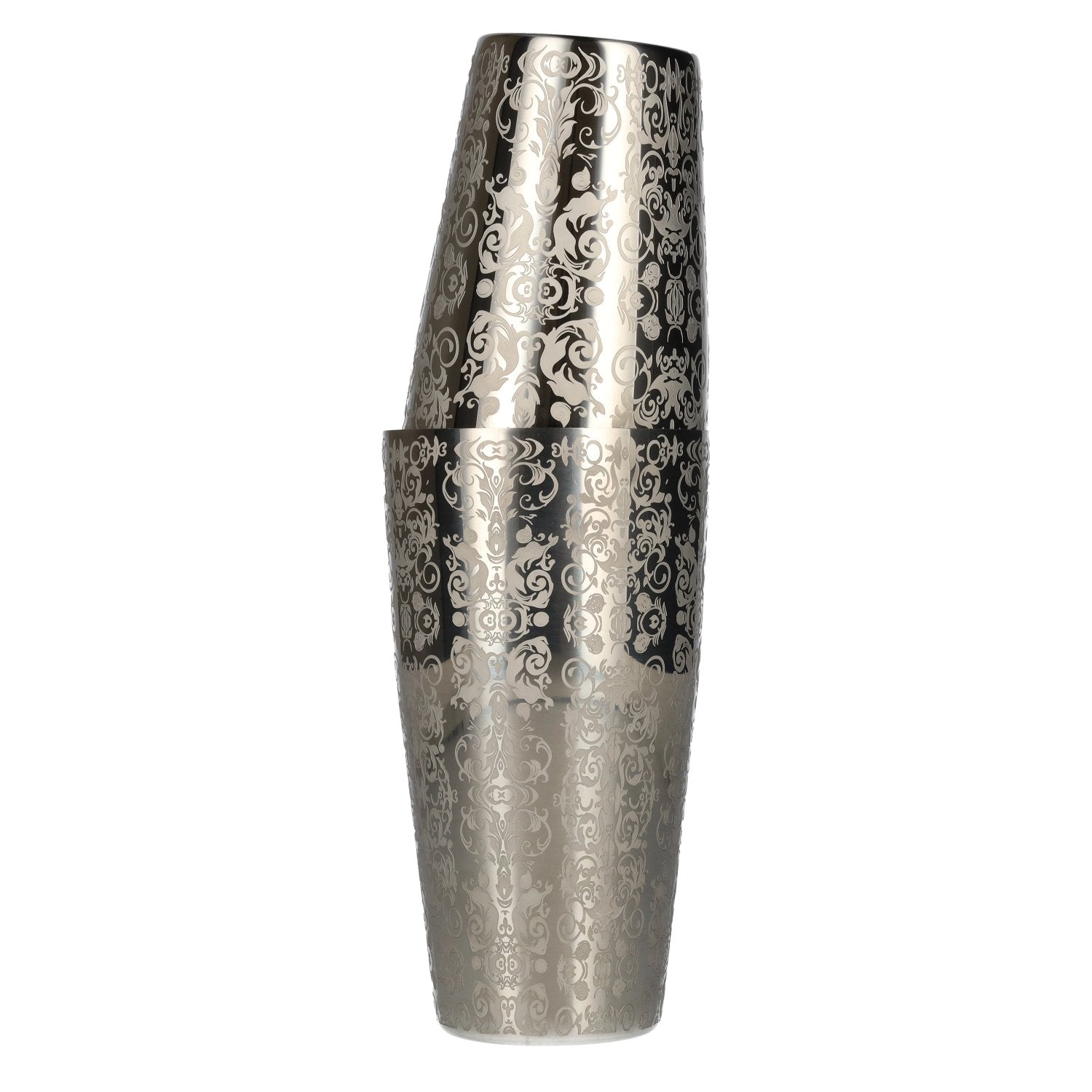 Boston shaker with an ivy pattern