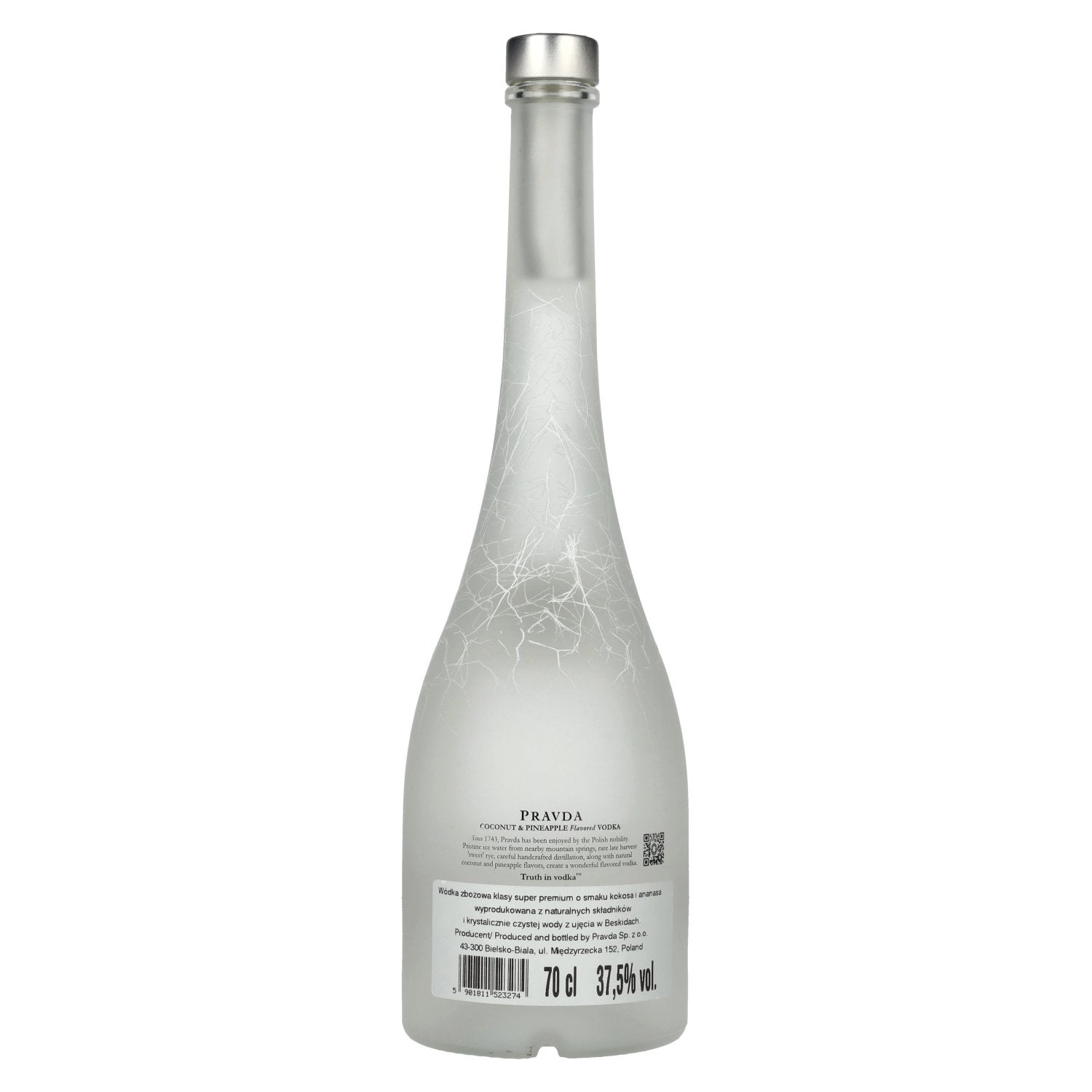 Pravda COCOPINE Flavored Vodka 37,5% Vol. 0,7l